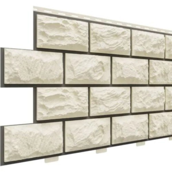 Фасадная панель Доломит Альпийский прокрашенный Слоновая кость купить в Одинцово