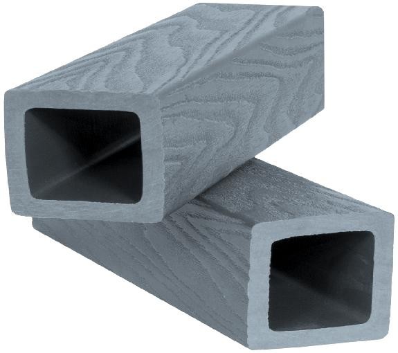 Балясина ДПК Polivan SINGARAJA 3D фактура дерева, серый купить в Одинцово