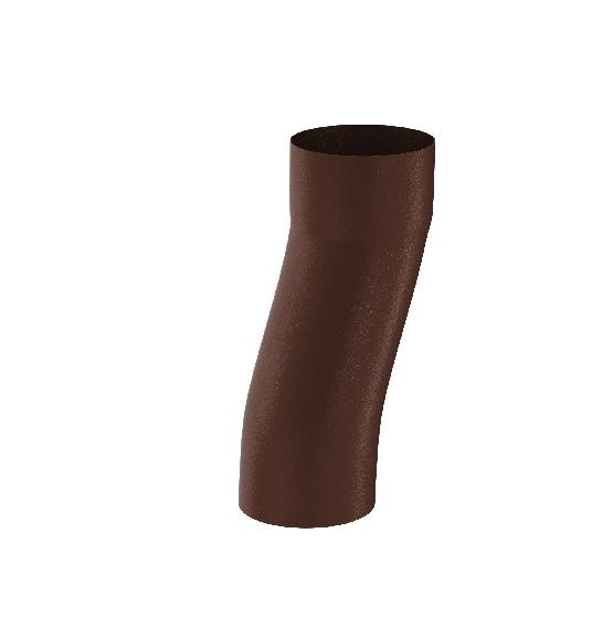 Водосток Aquasistem, Система 125x90 - S-обвод RAL 8017 Коричневый matt купить в Одинцово