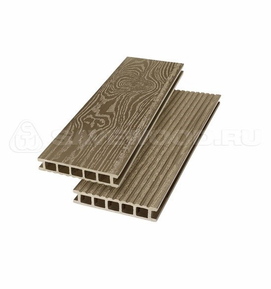Террасная доска из ДПК SW Ornus тангенциальный распил тик купить в Одинцово