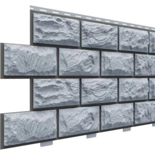 Фасадная панель Доломит Альпийский прокрашенный Серо-голубой купить в Одинцово