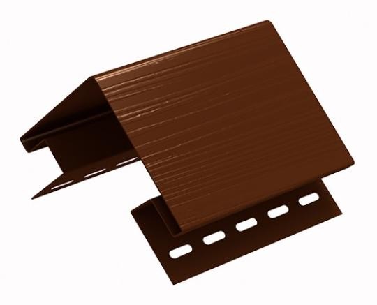 Наружный угол Ю-пласт коричневый купить в Одинцово