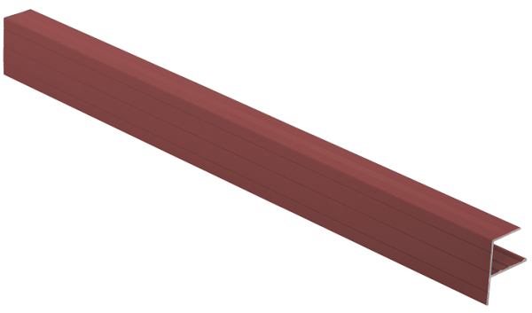 F-профиль Grinder закрывающий красный купить в Одинцово