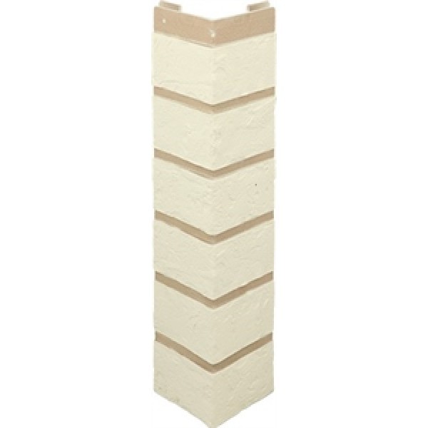 Наружный угол кирпич (белый), 0,47 х 0,1м 1 купить в Одинцово