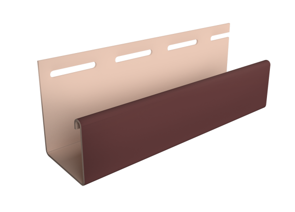 Фасадный J-профиль 30 мм Табачный купить в Одинцово