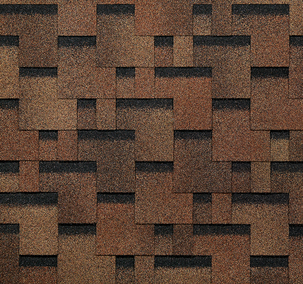 Гибкая черепица EURASIA Docke, Коллекция Лабиринт Светло-коричневый купить в Одинцово