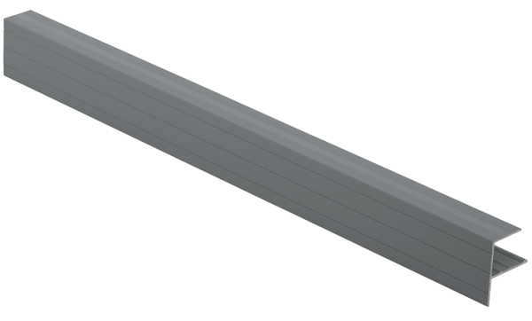 F-профиль Grinder закрывающий серый купить в Одинцово