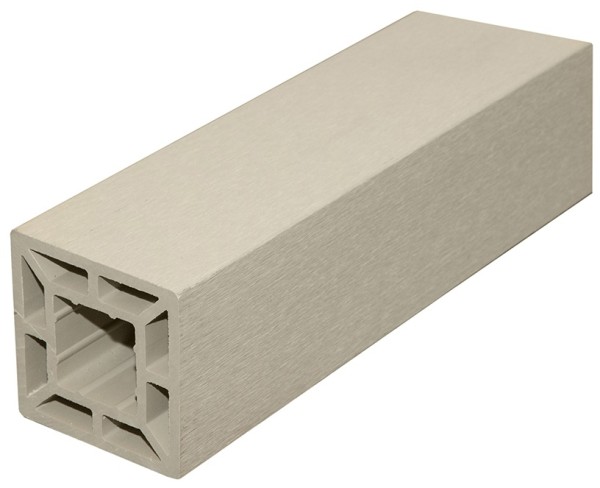 Столб промежуточный CM Railing Белое дерево купить в Одинцово