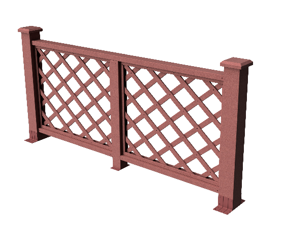 Ограждения декоративное ДПК GRINDERDECO Ламбет мербау купить в Одинцово