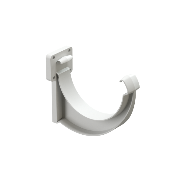 Кронштейн желоба Docke Lux ПВХ Пломбир купить в Одинцово