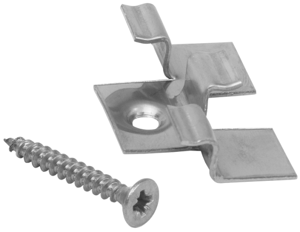 Клипса с саморезом,Grinder бесшовный монтаж 2 mm купить в Одинцово