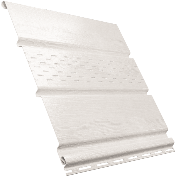 Софит Ю-Пласт перфорация по центру, белый купить в Одинцово