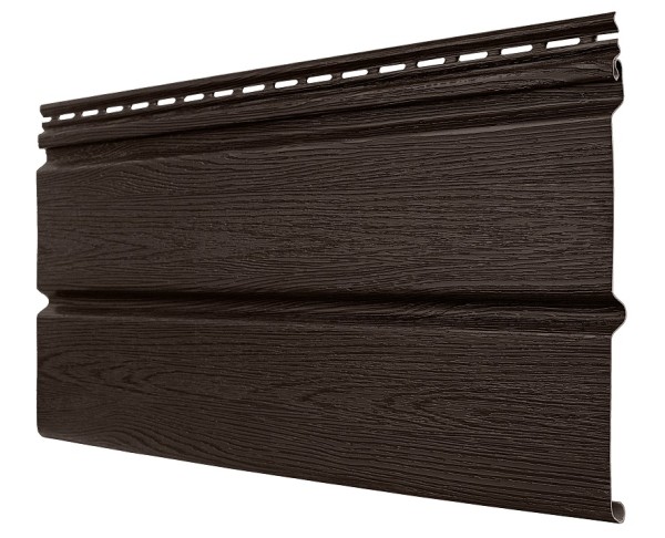 Виниловый сайдинг tecos, серия lux - Вагонка - бразильская вишня купить в Одинцово