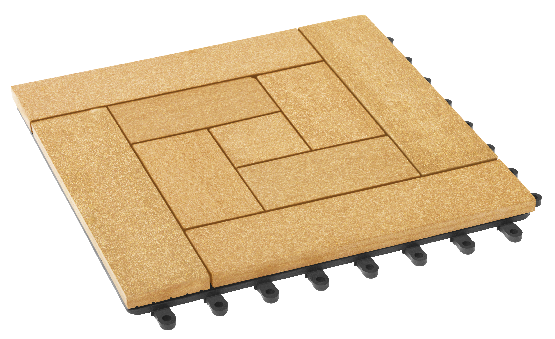 Модульный паркет ДПК GRINDERDECO Люкс 10 Песчаник купить в Одинцово