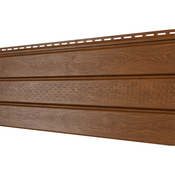 Софит Ю-Пласт, перфорация по центру Дуб Золотой купить в Одинцово