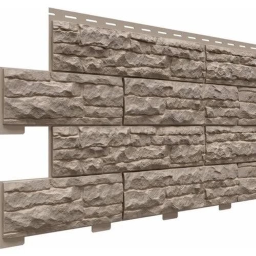 Фасадная панель Скалистый риф Премиум Графит  купить в Одинцово