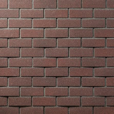 Фасадная плитка битумная, Технониколь HAUBERK кирпич Обожжённый купить в Одинцово
