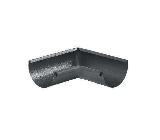 Водосток Aquasistem, Система 125/90 - Угол желоба, внутренний 90° RR 23 Маренго matt купить в Одинцово