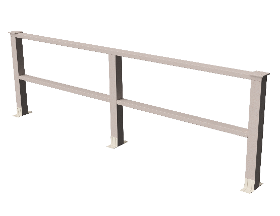 Ограждения декоративное ДПК GRINDERDECO Ковбойская изгородь выбеленый дуб купить в Одинцово