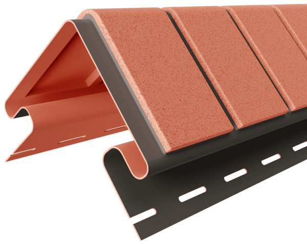 Угол наружный «Кирпич прокрашенный», Красный купить в Одинцово