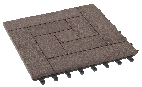 Модульный паркет ДПК GRINDERDECO Люкс 10 Венге купить в Одинцово