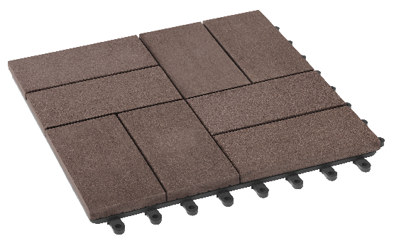 Модульный паркет ДПК GRINDERDECO Люкс 9 Шоколад купить в Одинцово