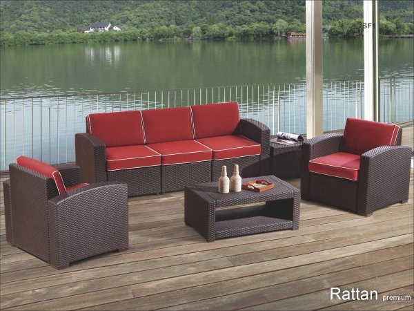 Уличные диваны и кресла коллекции Rattan Premium 5  купить в Одинцово