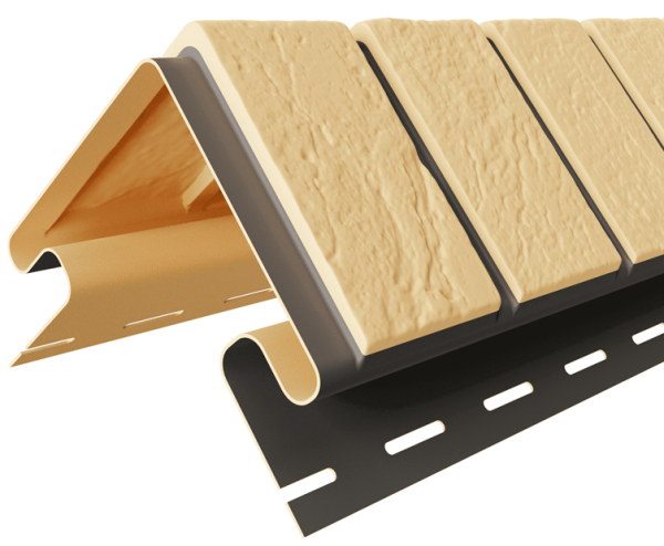 Угол наружный «Кирпич славянка» прокрашенный, Жёлтый купить в Одинцово