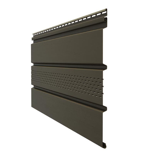 Софит с центральной перфорацией коричневый купить в Одинцово