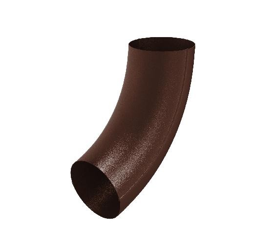 Водосток Aquasistem, Система 125x90 - Колено трубы универсальное RAL 8017 Коричневый matt купить в Одинцово