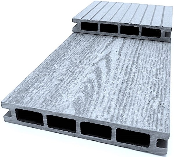 Доска Террасная NanoWood «Эко Классик» Серый купить в Одинцово