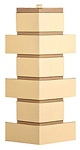 Угол T-Сайдинг - Кирпич Модерн Желтый купить в Одинцово