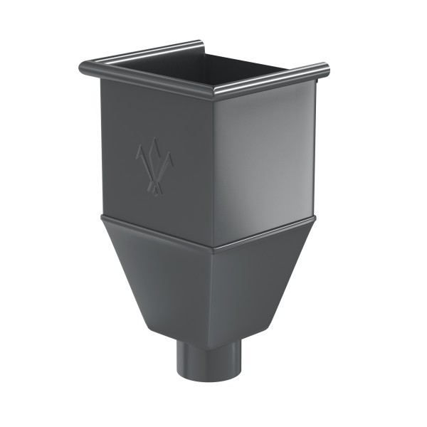 Водосток Aquasistem, система 150x100 - Воронка_водосборная удлиненая RR 23 Маренго купить в Одинцово