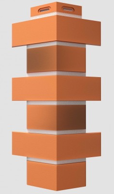 Угол Flemish Красный жженый