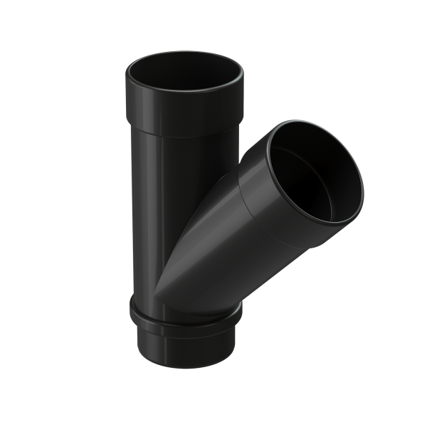 Тройник 45° Docke Lux ПВХ - Карбон купить в Одинцово