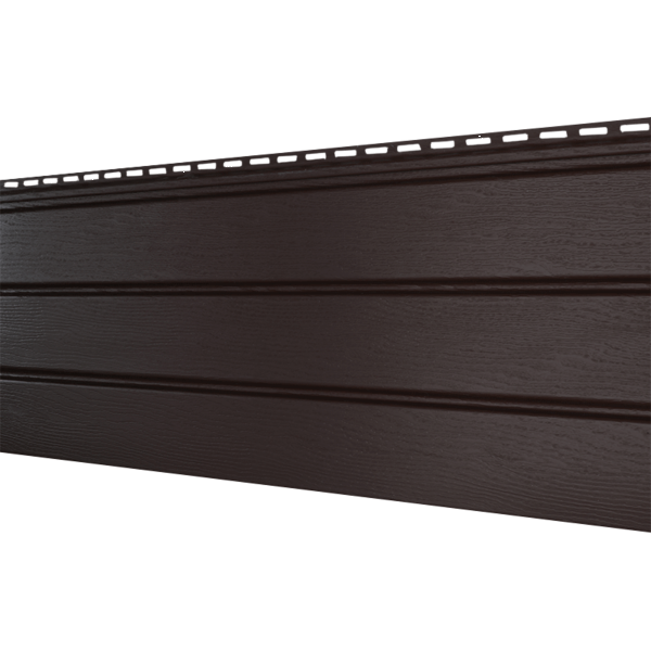 Софит Ю-Пласт Классический, без перфорации коричневый купить в Одинцово