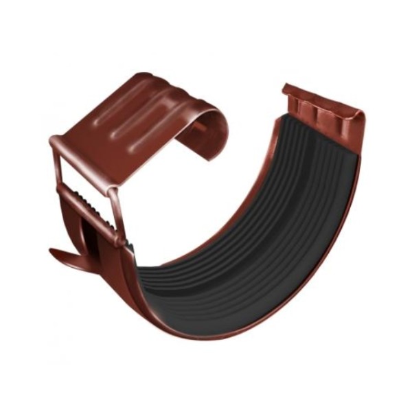 Водосток Grand Line 125x90 – Соединитель желоба RAL 8004 купить в Одинцово