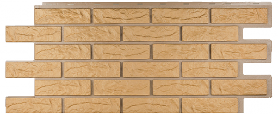 Фасадная панель Техоснастка, Лондон Брик, Бежевый купить в Одинцово