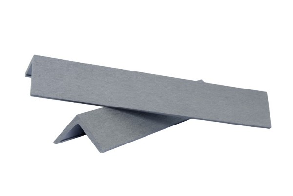 Уголок ДПК завершающий шлифованный SINGARAJA серый купить в Одинцово