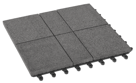 Модульный паркет ДПК GRINDERDECO Люкс 8 Серый базальт купить в Одинцово