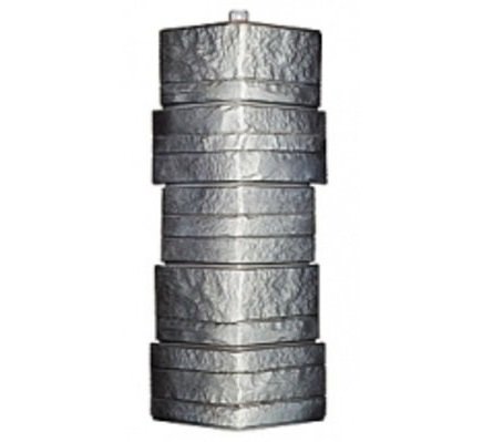 Угол T-Сайдинг-ЭКО-2 Гранит Леон - Самшит купить в Одинцово