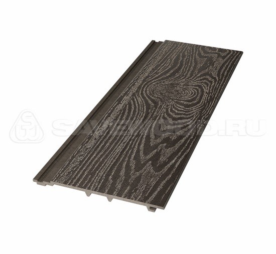 Сайдинг из дпк savewood sw-cedrus тангенциальный распил темно-коричневый купить в Одинцово