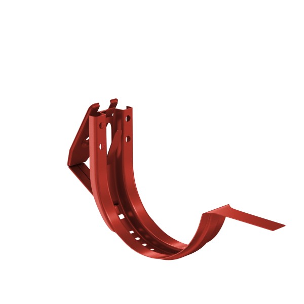 Водосток Aquasistem, система 150x100 - Крюк крепления желоба короткий регулируемый RR 29 Бургундский купить в Одинцово