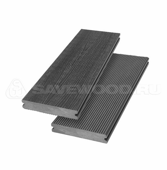 Террасная доска SW Abies (R) - радиальный распил Графит купить в Одинцово