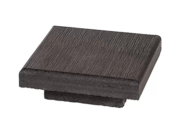 Крышка ДПК для столба 100x100 Графит купить в Одинцово