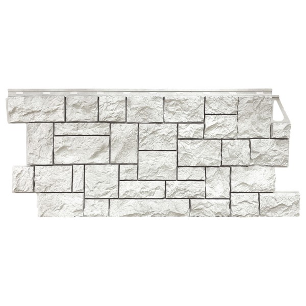 Фасадная панель FineBer, Камень Дикий, Жемчужный купить в Одинцово