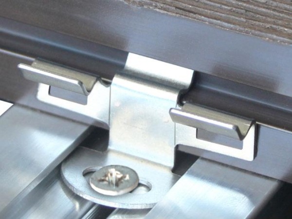 Кляймер промежуточный KRONEX № 7 для алюмин. лаги (упак100 шт купить в Одинцово