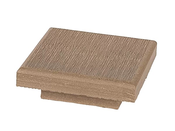 Крышка ДПК для столба 100x100 Орех купить в Одинцово