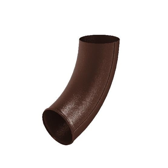 Водосток Aquasistem, Система 125x90 - Отвод трубы RAL 8017 Коричневый matt купить в Одинцово