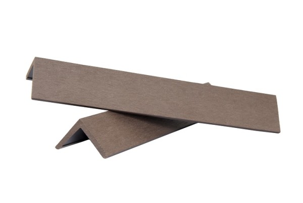 Уголок ДПК завершающий шлифованный SINGARAJA коричневый купить в Одинцово